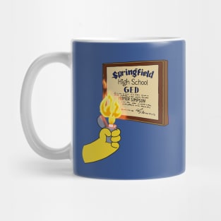 Homer Goes to College Mug